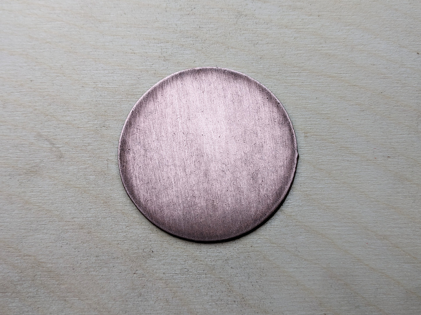 2.5" Copper Circle for Coffee Scoop