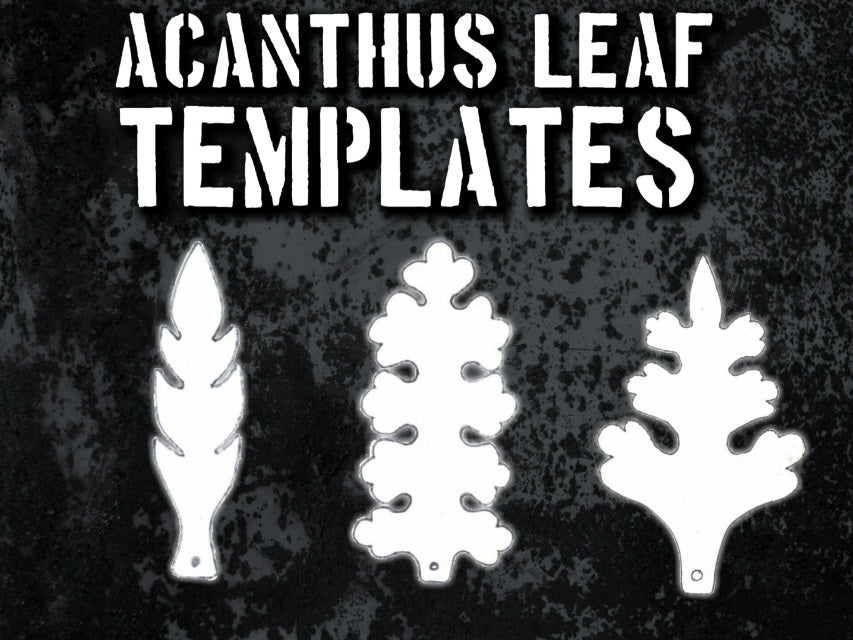 Acanthus Leaves Template (Digital Download)