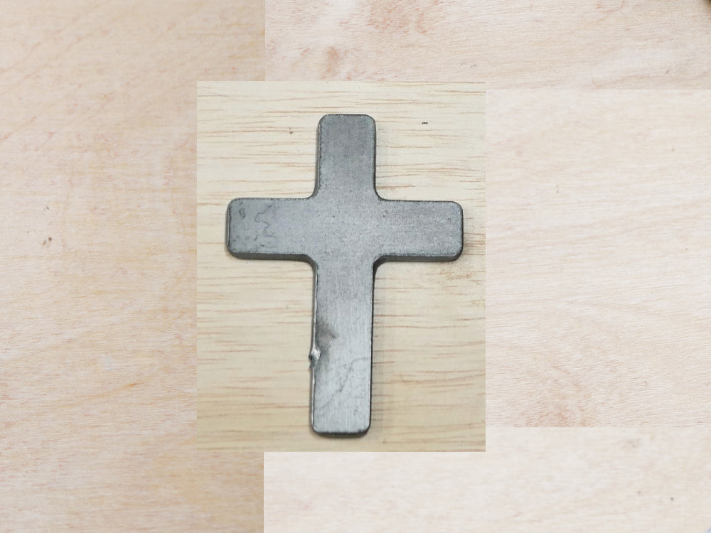 Basic Cross Keychain Blank