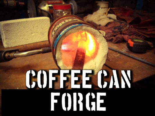 "Making a Coffee Can Forge in 15 Minutes: DIY Forge For Beginners" DIGITAL DOWNLOAD