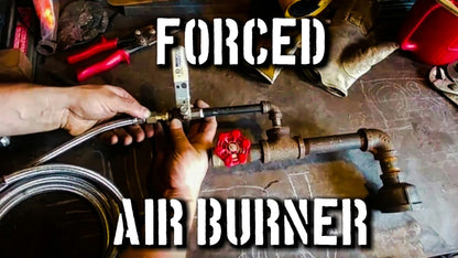 Forced Air Gas Forge Burner MATERIALS LIST (Digital Download)