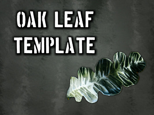 Oak Leaf Template (Digital Download)