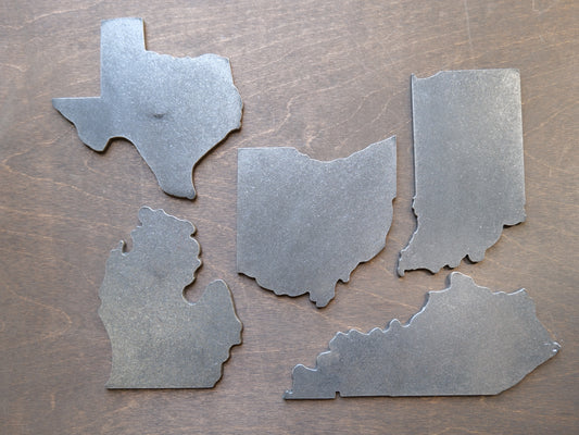 State Trinket Bowl Blank (Mild Steel)