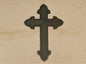 Fleur de Lis Layered Cross Kit (10 gauge)