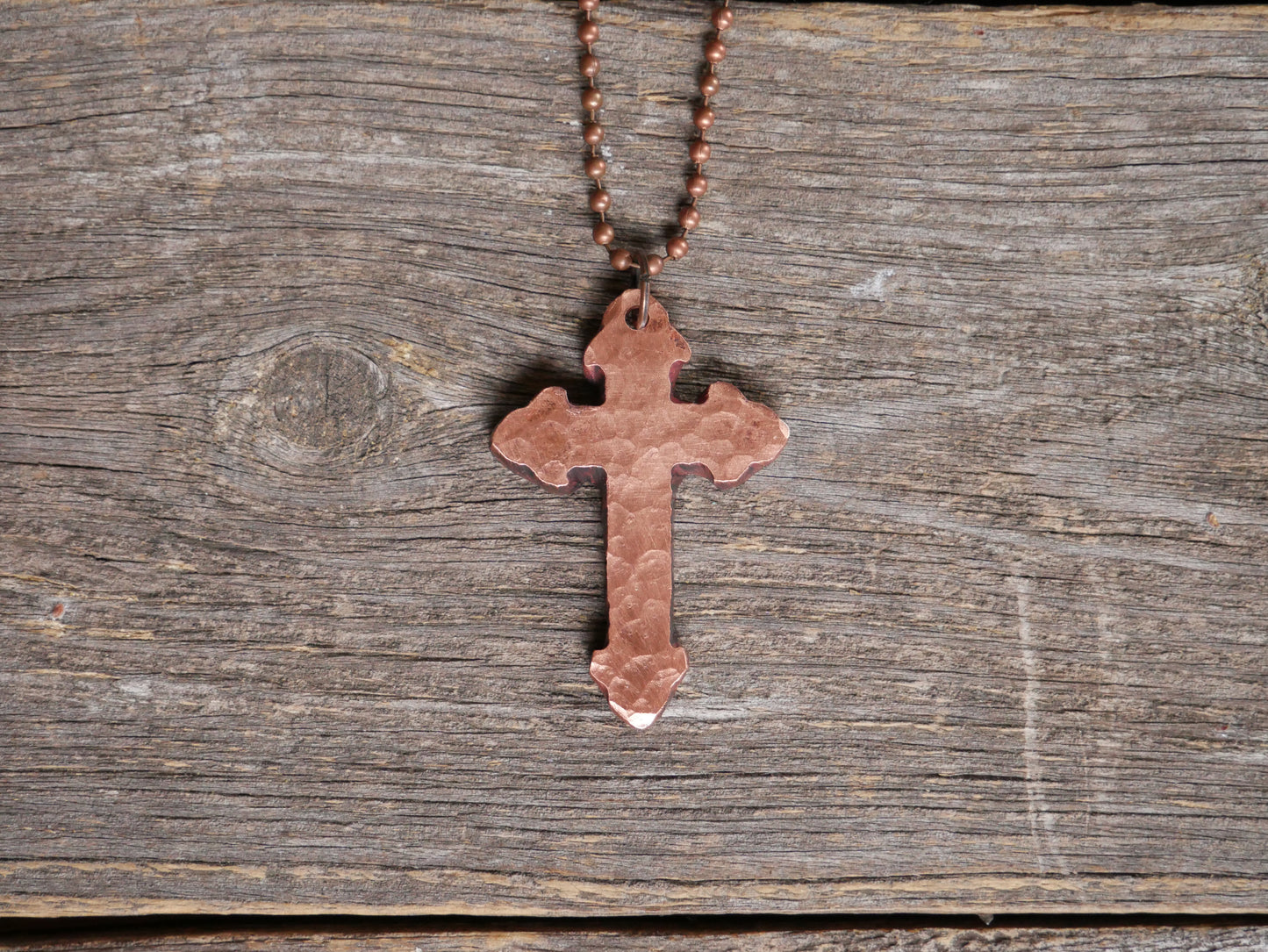 Fleur de Lis Cross Pendant Blank