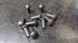 Ten 1/4" x 1/2" Round Button Head Rivets (Mild Steel)