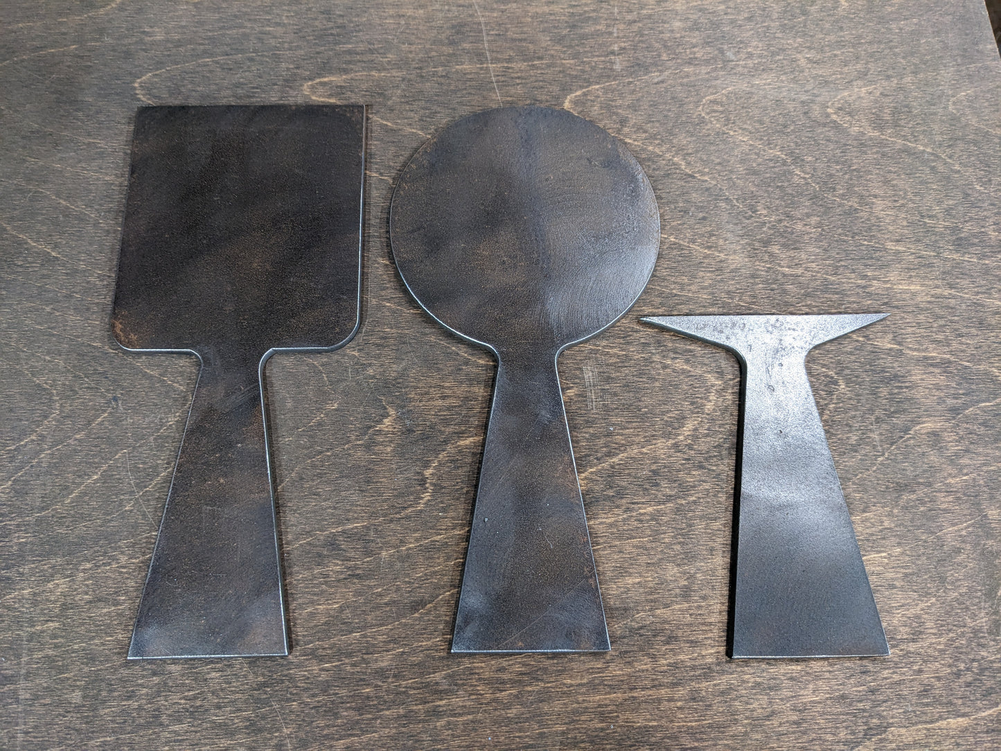 Spatula, Ladle, & Meat Fork Blank Set (10 gauge)