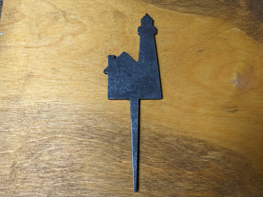 Lighthouse with Keepers Inn Hook Blank