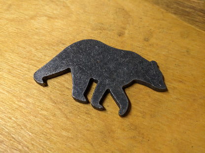 Walking Bear Ornament Blank