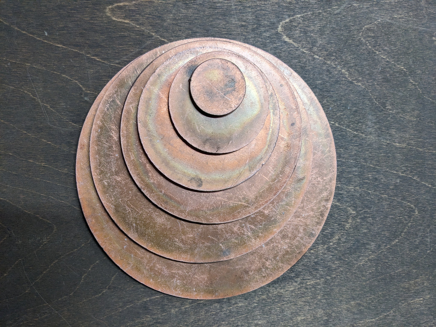 Copper Circle Blank