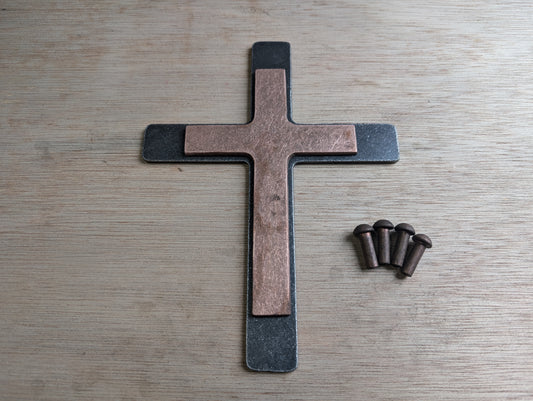 Copper & Steel Simple Cross Layered Kit (10 gauge)