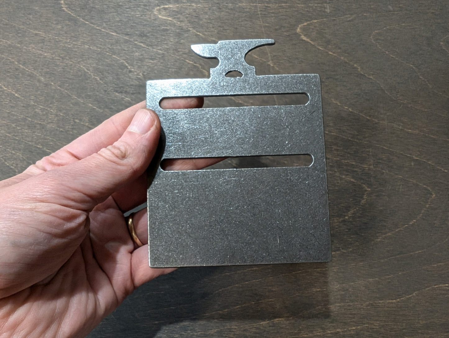 Anvil Business Card Holder