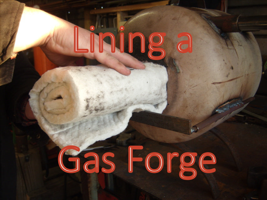 "Lining a Gas Forge with Kaowool: Ceramic Blanket = Quick and Easy" DIGITAL DOWNLOAD