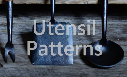 Kitchen Utensil Pattern Templates (Digital Download)