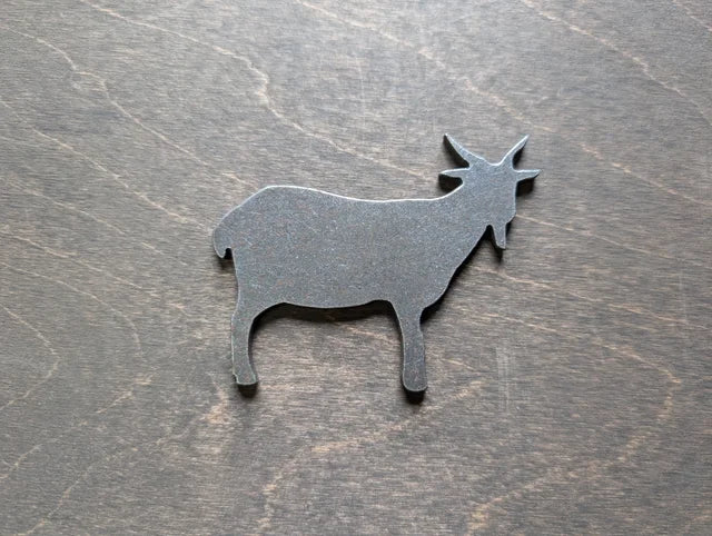 Buck Goat Ornament Blank