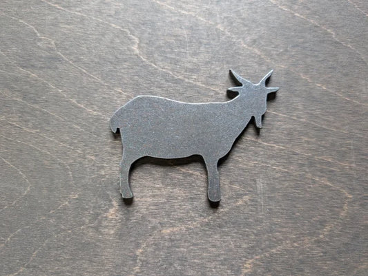 Buck Goat Ornament Blank