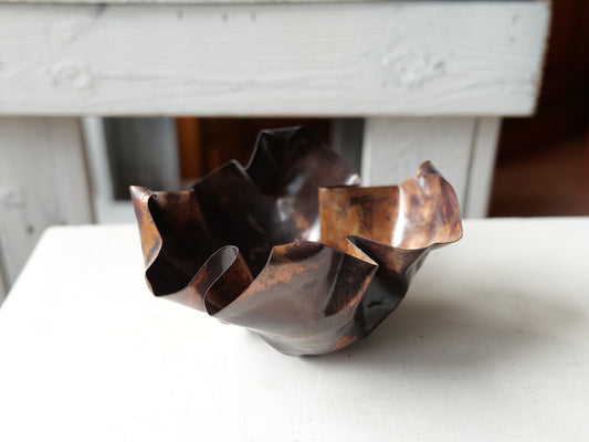 Hammered Copper Bowl * Copper Home Decor* Anniversary Copper Gift * 7th Anniversary Gift * for Her * Copper Decor for Him