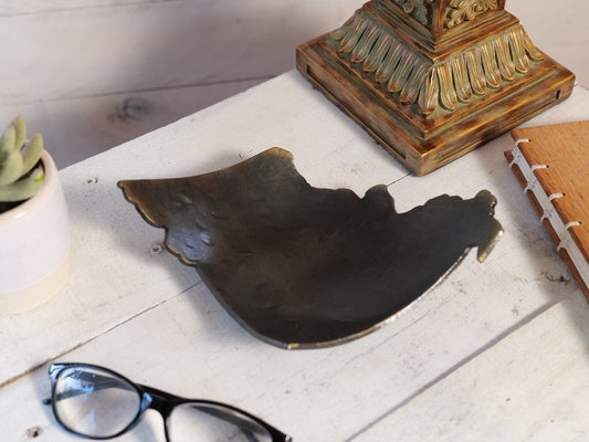 Hand Forged 7" Missouri Trinket Dish * MO Decor * Missouri Gifts * MO Bowl * The Show Me State Gifts * MO Gifts for Her Him