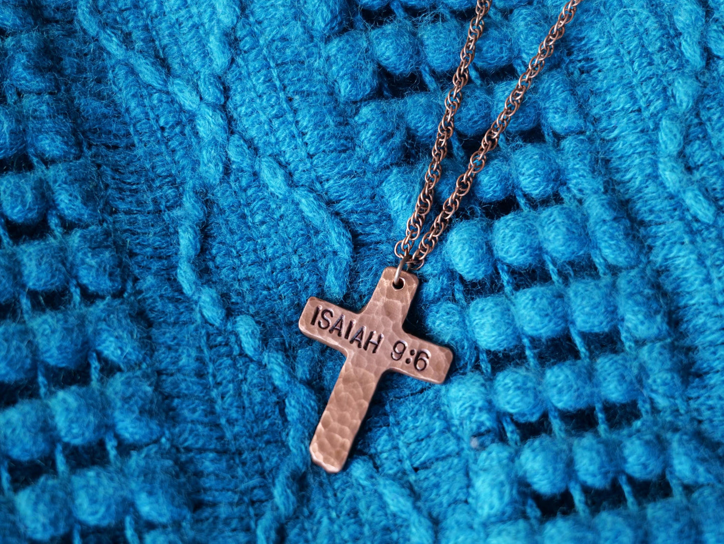 Prince of Peace Jewelry * Isaiah 9:6 Necklace * Jesus Necklace * Bible Verse Gifts * Christian Cross Jewelry for Men for Women