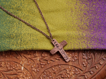 Lamentations 3:22-23 Pendant * Bible Verse Gifts * Christian Cross Jewelry for Men for Women * New Mercies Every Morning Necklace