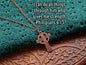 Philippians 4:13 Necklace  * Bible Verse Gifts * Christian Cross Jewelry for Men for Women * I can do all things through Christ