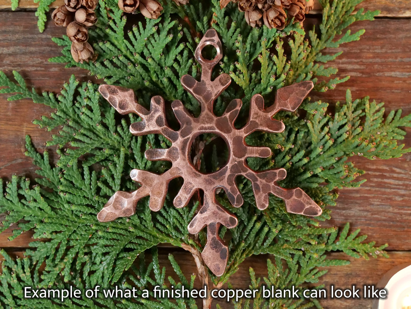 Snowflake #2 Ornament Blank